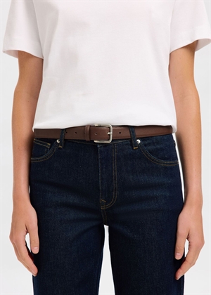 Clara leather belt Demitasse Selected Femme